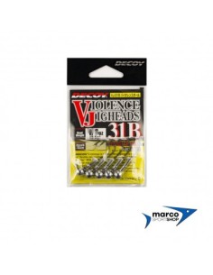 Decoy Violence Jighead 31B Amo 1 Peso 3,5 gr 2