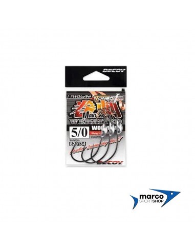 Decoy Worm 130 Amo 5/0 Piombo 3 gr