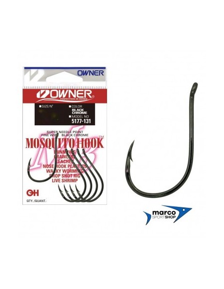 Owner Mosquito Hook Misura 1/0