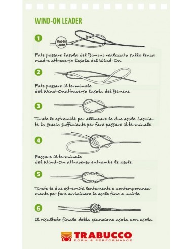 Trabucco XPS Flurocarbon Saltwater Wind-On Leader 10 mt 50 lb Ø 0.68mm