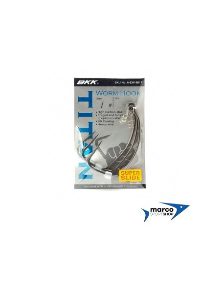 BKK Worm Swimbait Hook Titan Size 2/0