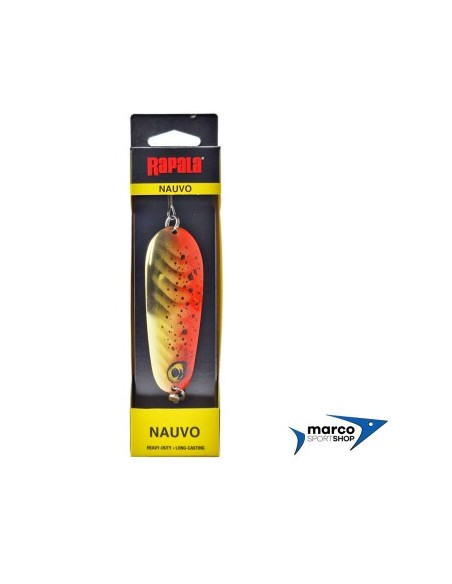 Rapala Nauvo 9,5 Cm 37 Gr Colore Gold Fluorescent Red