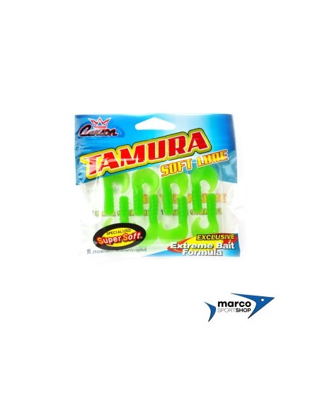 Carson Tamura Jig Tail 5 Cm Verde
