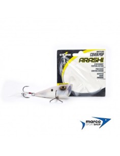 Storm Arashi Cover Pop 8 cm 14 gr Ghost Pearl Shad