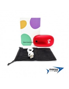 Sovendi Scaldamani Ricaricabile Colore Rosso