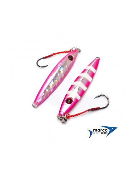 Storm Gomoku Micro Jig 7,5 Cm 40 Gr Silver Pink Zebra UV