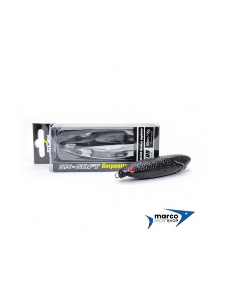 Storm Sx Soft Serpentino Nero Brinjai 9 cm 15 Gr