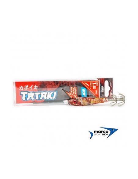 Artificiale per calamari Jatsui Tataki Natural Mis. 1,5 Colore NTSC