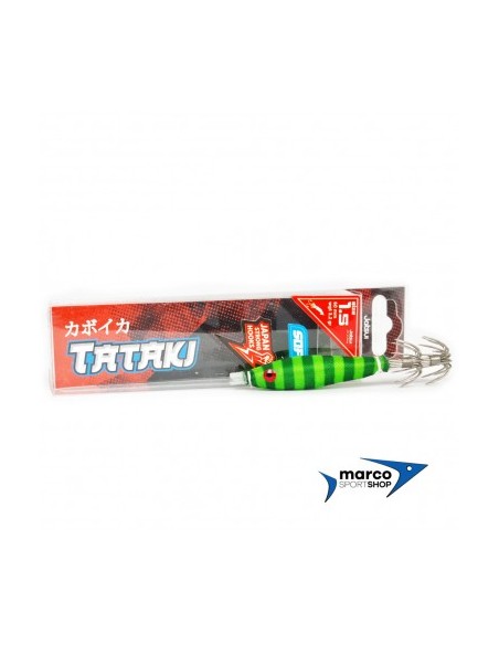 Artificiale per calamari Jatsui Tataki Taped Mis. 1,5 Colore GNTP