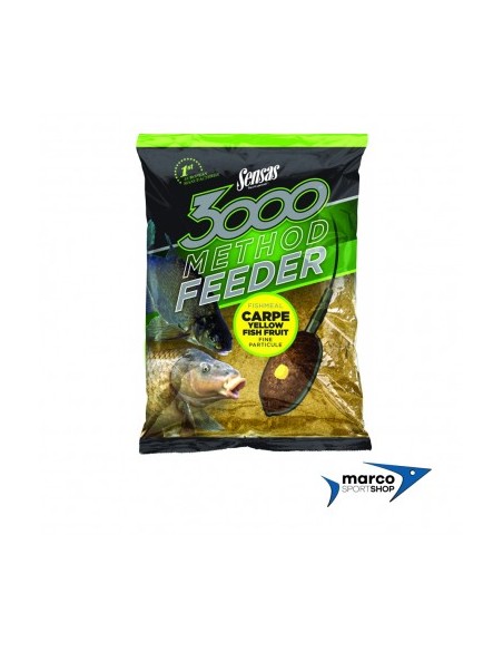 Sensas 3000 Method Feeder Yellow Fish Fruit