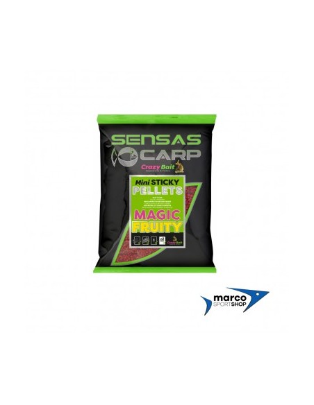 Method Feeder Sensas Mini Sticky Pellets Magic Fruity 2mm