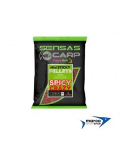 Method Feeder Sensas Mini Sticky Pellets Spicy Crazy 2mm