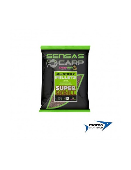 Method Feeder Sensas Mini Sticky Pellets Super Skrill 2mm
