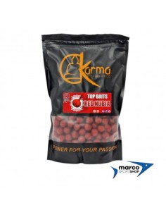 Boiles da Carpfishing Karma Bait Top Bait Red Nubia 14 mm