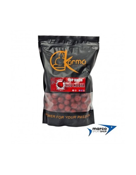Boiles da Carpfishing Karma Bait Top Bait Red Nubia 20 mm