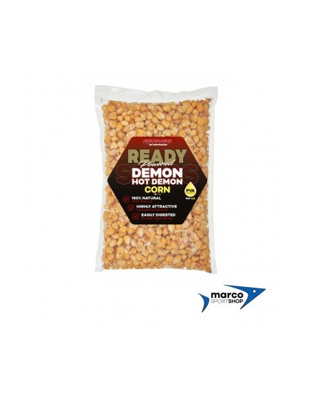 Pastura da carpfishing Starbaits Ready Seeds Demon Hot Demon Corn