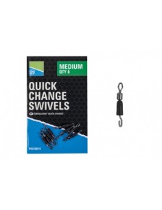 Preston Quick Change Swivels Medium