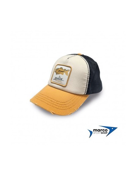 Cappellino Molix Old School Bass Trucker Hat Blue/White