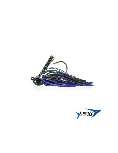 Molix Kento Big Hook Jig 3/8 Oz Black Blue Purple