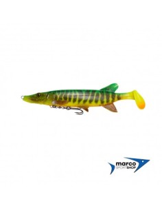 Soft Swimbait Savage Gear 4D Pike Shad Colore Fire Tiger