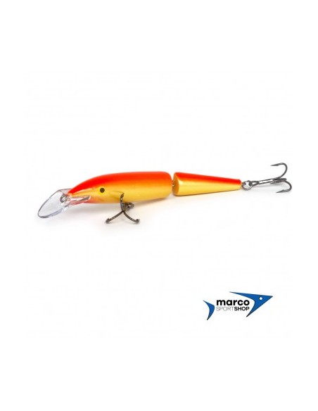 Rapala Jointed Floating J-13 Colore Gold Fluorescent Red