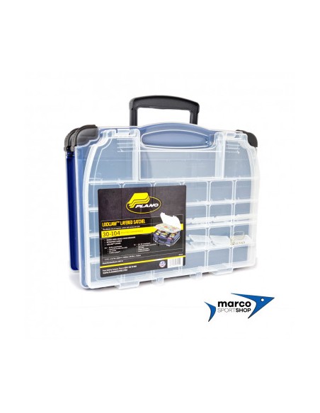Valigetta da Pesca Plano Lockjaw Layered Satchel Double 30-104 Blue