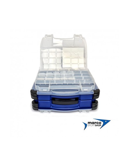 Valigetta da Pesca Plano Lockjaw Layered Satchel Double 30-104 Blue