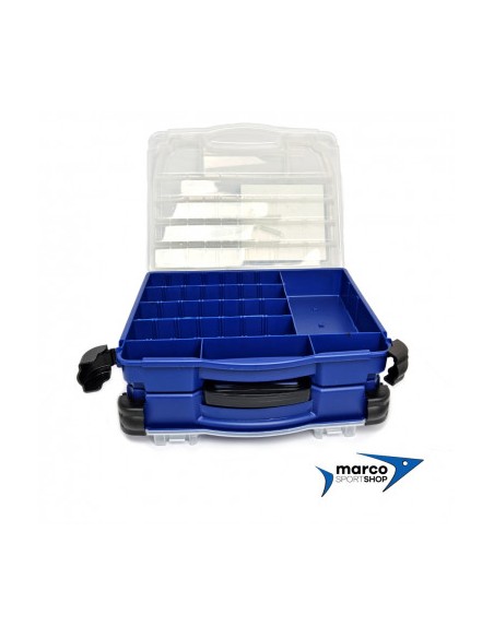 Valigetta da Pesca Plano Lockjaw Layered Satchel Double 30-104 Blue