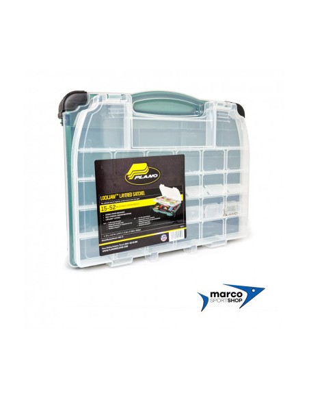 Plano Lockjaw Layered Satchel Single 15-52 Verde