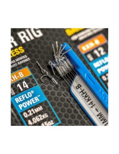 Preston KKH-B Bayonet Hair Rigs Senza Ardiglione amo 10 filo 0,24 mm 2