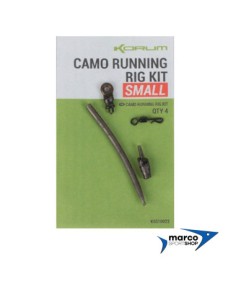 Korum Camo Running Rig Kit Misura XL