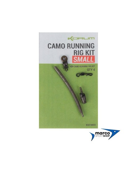 Korum Camo Running Rig Kit Misura XL