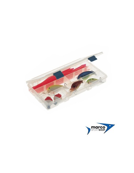 Plano Pro latch box w hang tab Clear