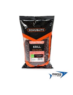 Pellets da Feeder Sonubaits Feed Pellets Krill 4 mm