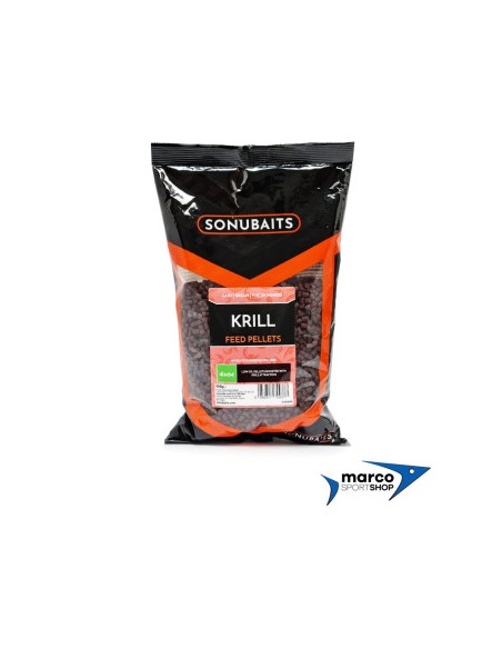 Pellets da Feeder Sonubaits Feed Pellets Krill 4 mm