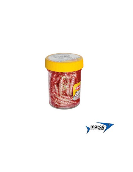 Berkley PowerBait Honey Worm Red Scales