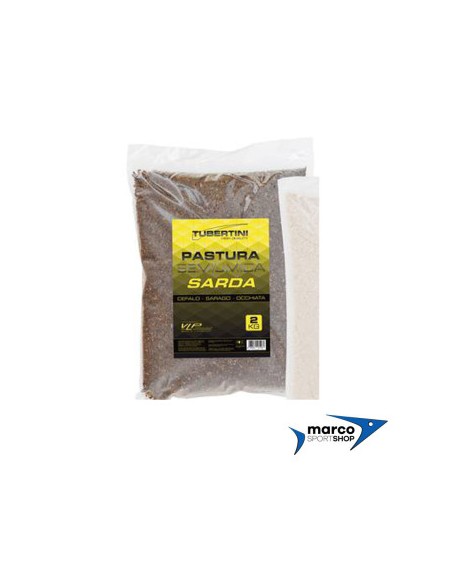 Pastura da pesca in Mare Tubertini Sarda Semi Umida 2 Kg