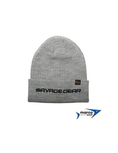 Cappello Invernale Savage Gear Fold-Up Beanie Grigio