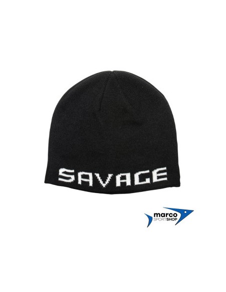 Berretto Invernale Savage Gear Logo Beanie Nero
