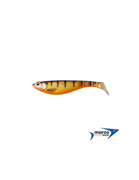 Shad Siliconico DAM Shadster Power Tail Bulk 11 Cm Golden Shiner UV