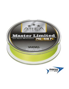 Treccia da Trout Area Varivas master Limited Super PE Premium 0.3