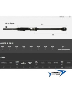 Canna da Eging Tailwalk Egist SSD 86L/SL 2