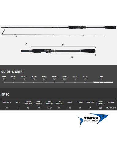 Tailwalk Dageki S822M