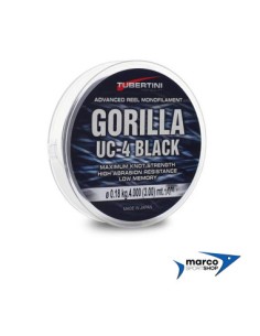 Monofilo Tubertini Gorilla UC-4 Black 1000 Mt 0,18 mm