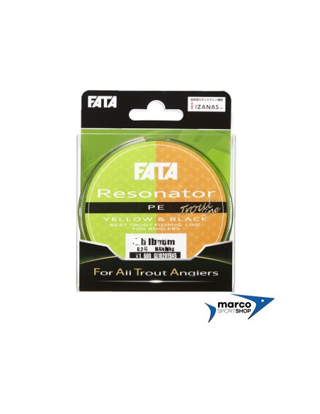 Treccia da Trout Area Fata Resonator PE 0.3 7 Lb 3,2 Kg