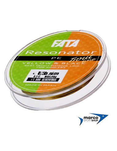 Treccia da Trout Area Fata Resonator PE 0.3 7 Lb 3,2 Kg