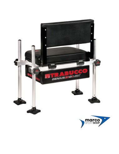 Paniere Trabucco Genius Box S1 Light Con Schienale