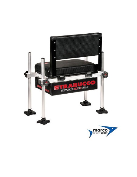 Paniere Trabucco Genius Box S1 Light Con Schienale