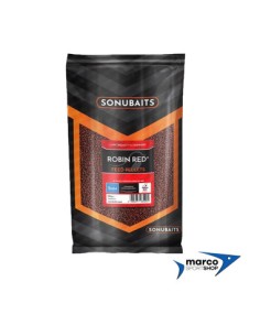 Pellet per la Pesca a Feeder Sonubaits Robin Red 2 mm