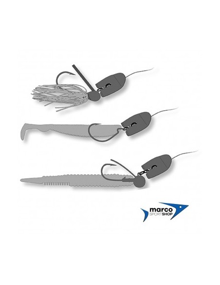 Molix Jig Blades Color Nikel